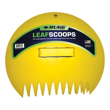 Rugg 14.5 in x 4 in Leaf Scoop, 2 PCS RU4872
